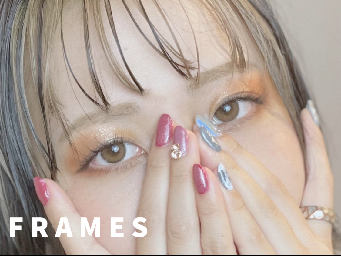 マツエク&ネイル同時施術できるFRAMES eyelash&nail♪