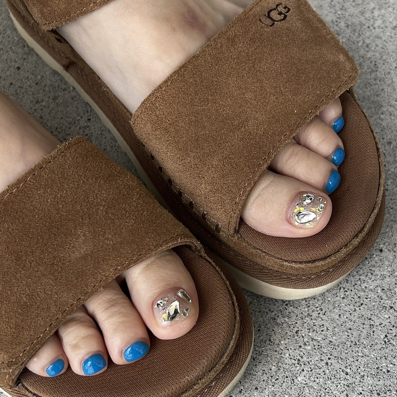 キラキラfoot☆彡