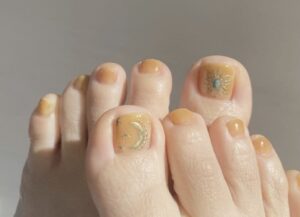 フットバス＆踵の角質ケア付き♪foot nail♪