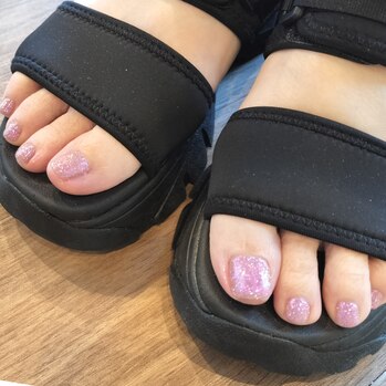 フットフラッシュネイル♪