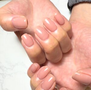 手描きネイル/ジェルスカルプ/ワンカラー♪