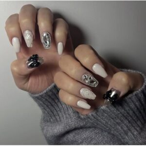 パラジェルベースのジェルネイル♪