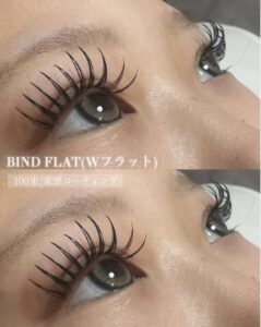 バインドフラットDカールcuteデザイン100束仕上がり♪