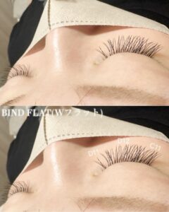 アイライン効果◎バインドフラットでモチの目元に♪