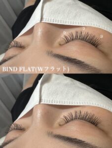 アイライン効果◎バインドフラットでモチの目元に♪