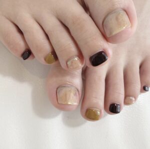 手描きネイル/フットネイル♪