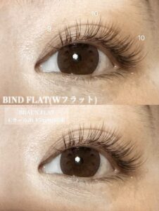 アイライン効果◎バインドフラットでモチの目元に♪